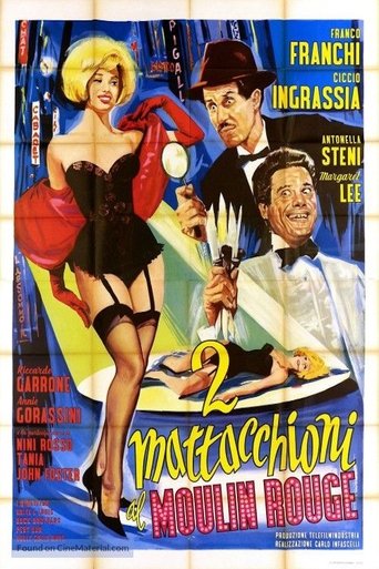 2 mattacchioni al Moulin Rouge streaming film HD poster