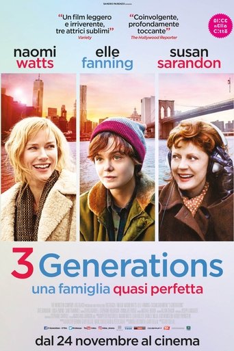 Guarda 3 Generations - Una famiglia quasi perfetta in Altadefinizione 3 Generations - Una famiglia quasi perfetta streaming film HD poster