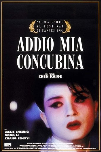 Addio mia concubina streaming film HD poster