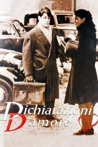 Dichiarazioni d'amore streaming in alta definizione