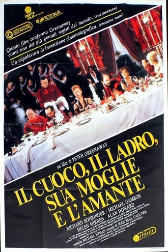 Il cuoco, il ladro, sua moglie e l'amante - Film completo in Altadefinizione Il cuoco, il ladro, sua moglie e l'amante streaming in alta definizione