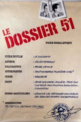 Le dossier 51 streaming in alta definizione