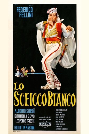 Lo sceicco bianco streaming film HD poster