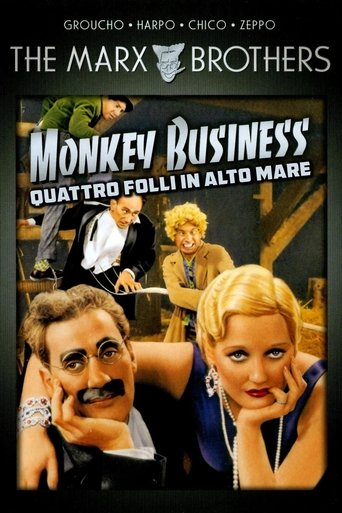 Monkey Business - Quattro folli in alto mare - Film completo in Altadefinizione Monkey Business - Quattro folli in alto mare streaming in alta definizione