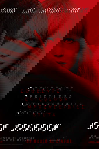 Guarda Red Sparrow in Altadefinizione Red Sparrow streaming film HD poster