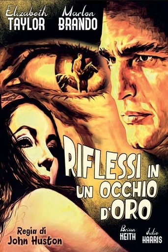 Riflessi in un occhio d'oro streaming in alta definizione