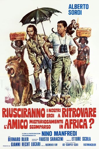 Riusciranno i nostri eroi a ritrovare l'amico misteriosamente scomparso in Africa? streaming film HD poster
