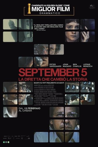 September 5 - La diretta che cambiò la storia - Film completo in Altadefinizione September 5 - La diretta che cambiò la storia streaming in alta definizione
