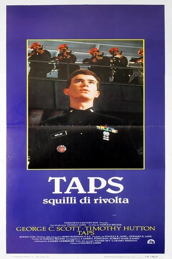 Guarda Taps - Squilli di rivolta in Altadefinizione Taps - Squilli di rivolta streaming film HD poster