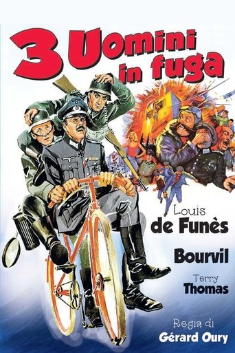 Tre uomini in fuga streaming film HD poster