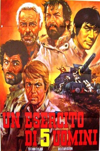 Un esercito di 5 uomini streaming film HD poster