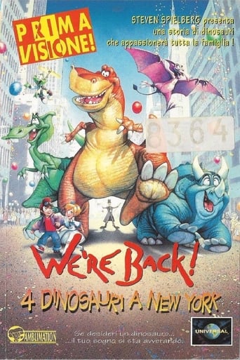We're Back! - Quattro dinosauri a New York - Film completo in Altadefinizione We're Back! - Quattro dinosauri a New York streaming in alta definizione
