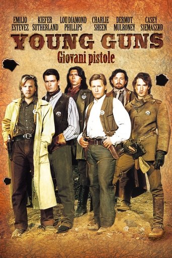 Guarda Young Guns - Giovani pistole in Altadefinizione Young Guns - Giovani pistole streaming film HD poster